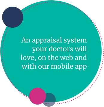 An appraisal system your doctors will love, on the web and with our mobile app.